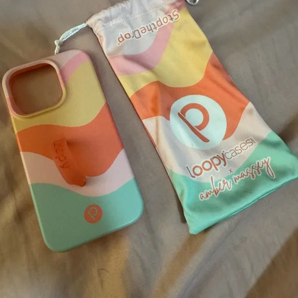 Sweet Sorbet X Amber Massey iPhone 15 Pro Case - Picture 3 of 3